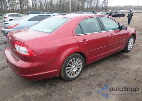 2008 Mercury Milan V6 Premier from USA, damaged, VIN 3MEHM02158R650398